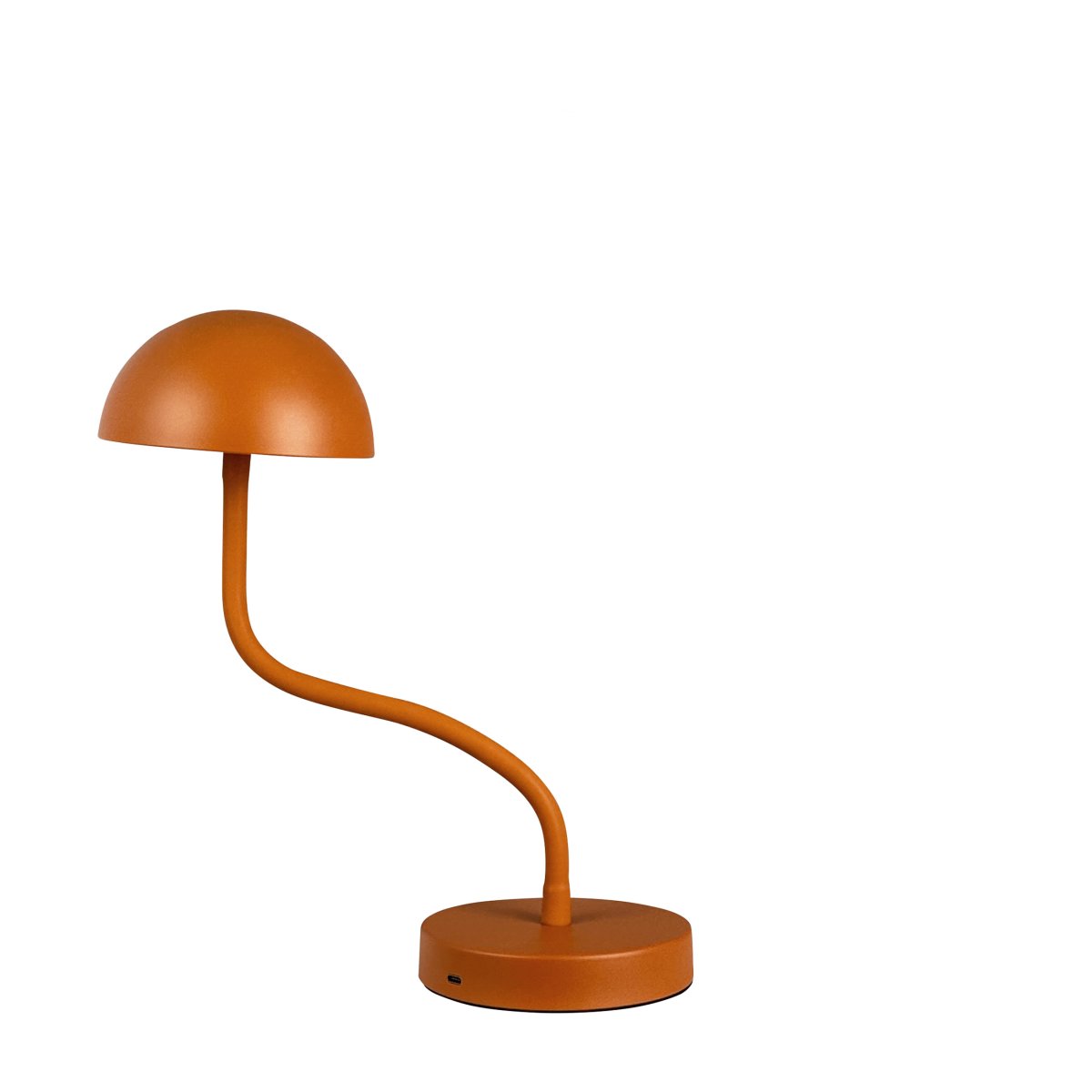 Fonzy 38cm Terracota portátil De Dyberg Larsen - Fonzy bordslampa &auml;r b&aring;de rolig och praktisk, och dess flexibilitet g&ouml;r den till ett perfekt val f&ouml;r den som vill ha en lampa som &auml;r b&aring;de funktionell och stilren.