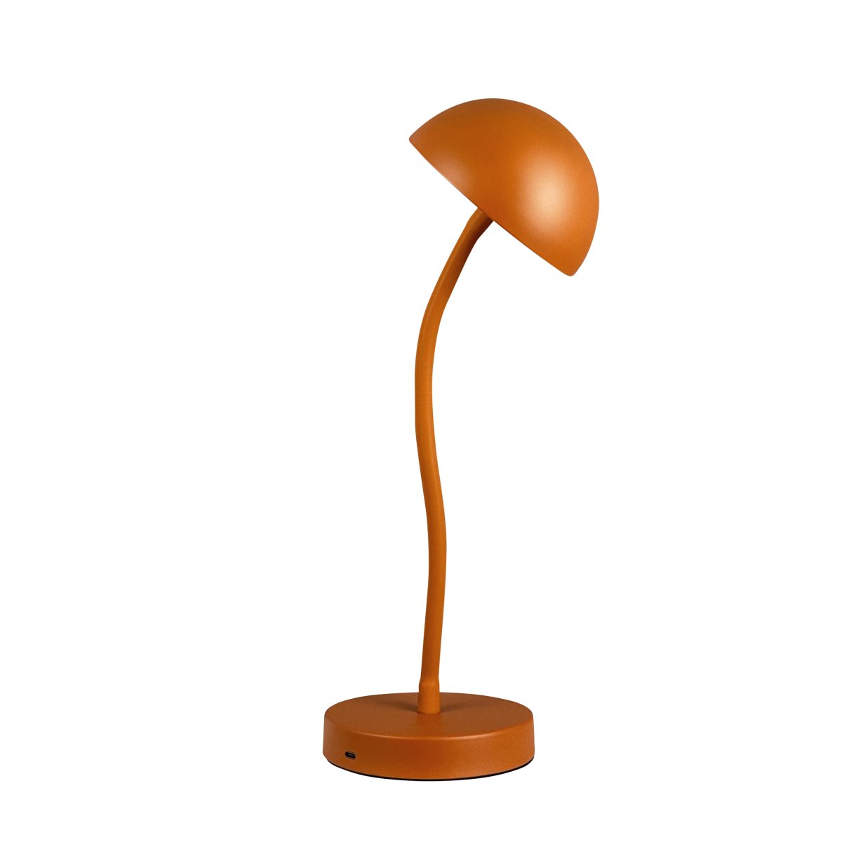 Fonzy 38cm Terracota portátil De Dyberg Larsen - Fonzy bordslampa &auml;r b&aring;de rolig och praktisk, och dess flexibilitet g&ouml;r den till ett perfekt val f&ouml;r den som vill ha en lampa som &auml;r b&aring;de funktionell och stilren.