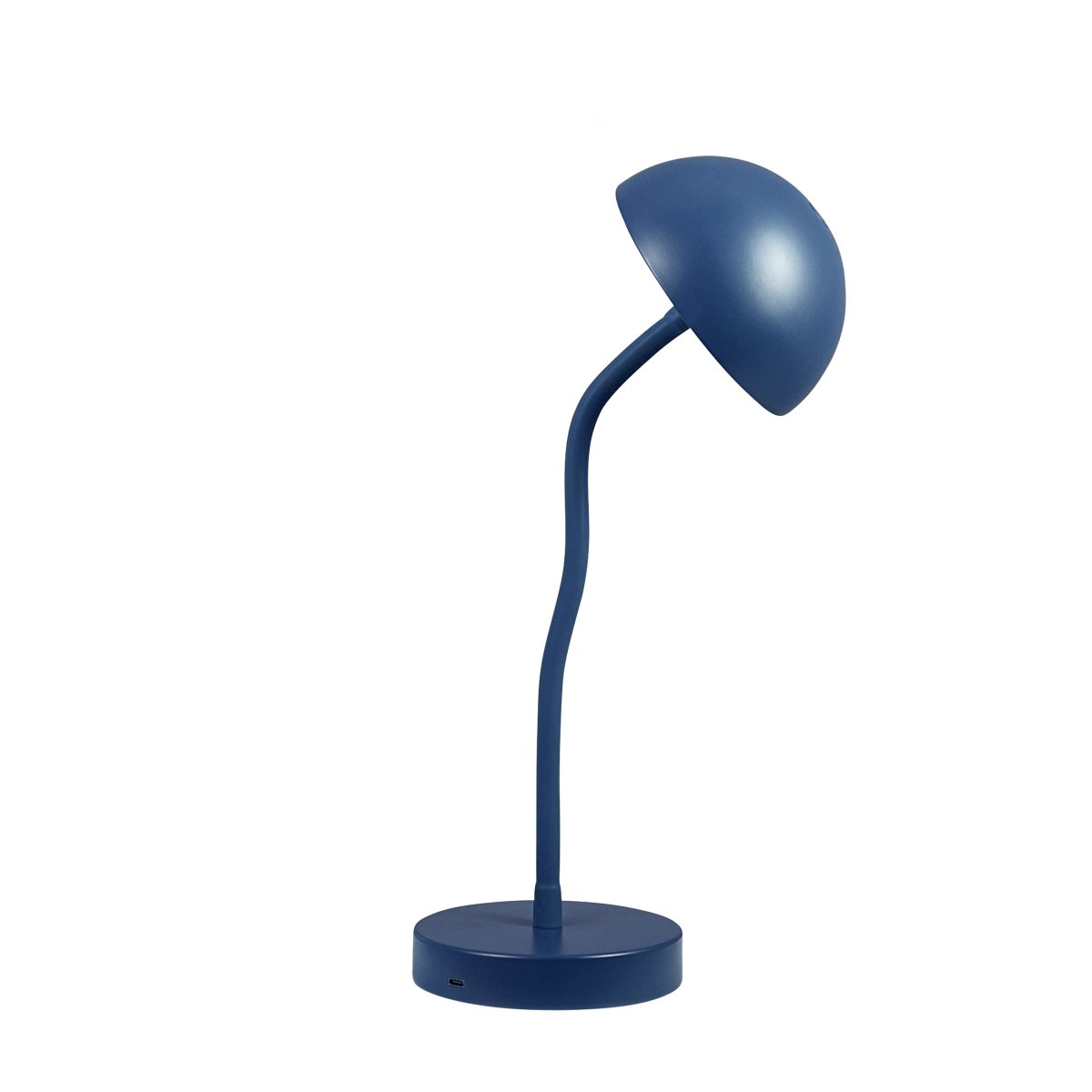 Fonzy 38cm Azul portátil De Dyberg Larsen - Fonzy bordslampa &auml;r b&aring;de rolig och praktisk, och dess flexibilitet g&ouml;r den till ett perfekt val f&ouml;r den som vill ha en lampa som &auml;r b&aring;de funktionell och stilren.