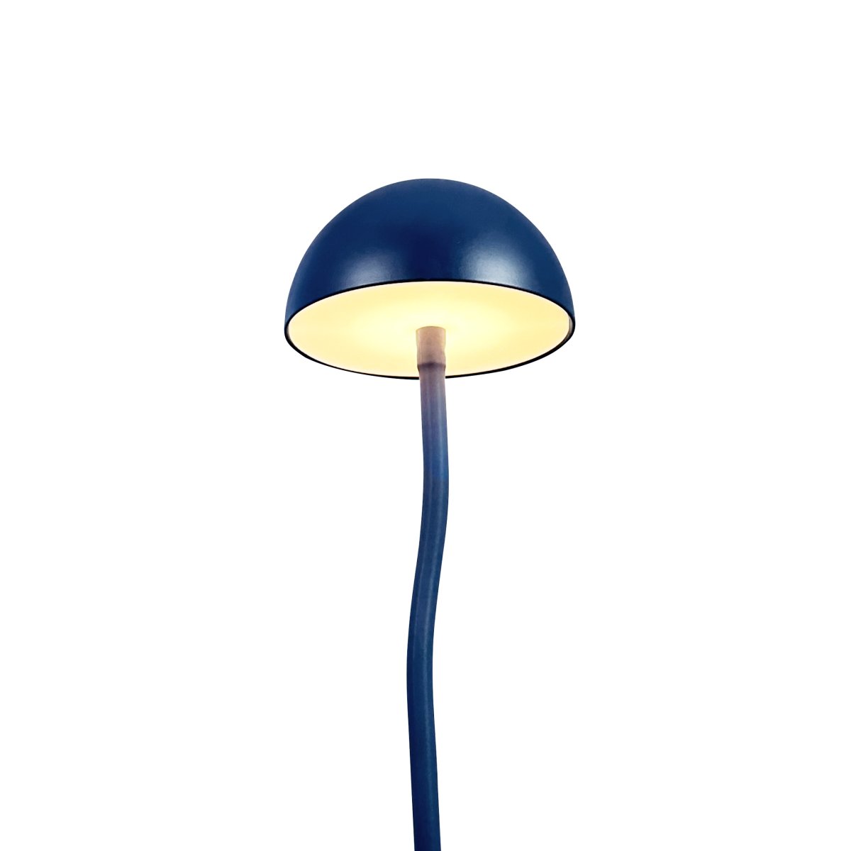 Fonzy 38cm Azul portátil De Dyberg Larsen - Fonzy bordslampa &auml;r b&aring;de rolig och praktisk, och dess flexibilitet g&ouml;r den till ett perfekt val f&ouml;r den som vill ha en lampa som &auml;r b&aring;de funktionell och stilren.