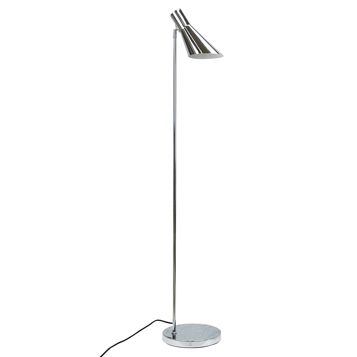 DL12 Cromo lámpara de pie De Dyberg Larsen - DL12 golvlampa i krom kombinerar funktionalitet med en elegant och modern design.
