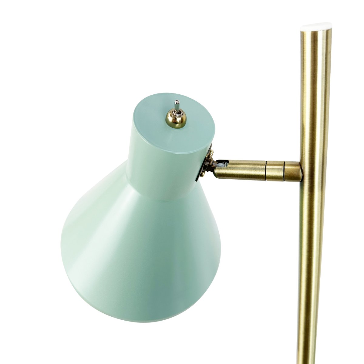 Sleep Menta brillante lámpara de pie De Dyberg Larsen - La l&aacute;mpara de pie Sleep en color verde menta es una elegante soluci&oacute;n de iluminaci&oacute;n para tu hogar.
