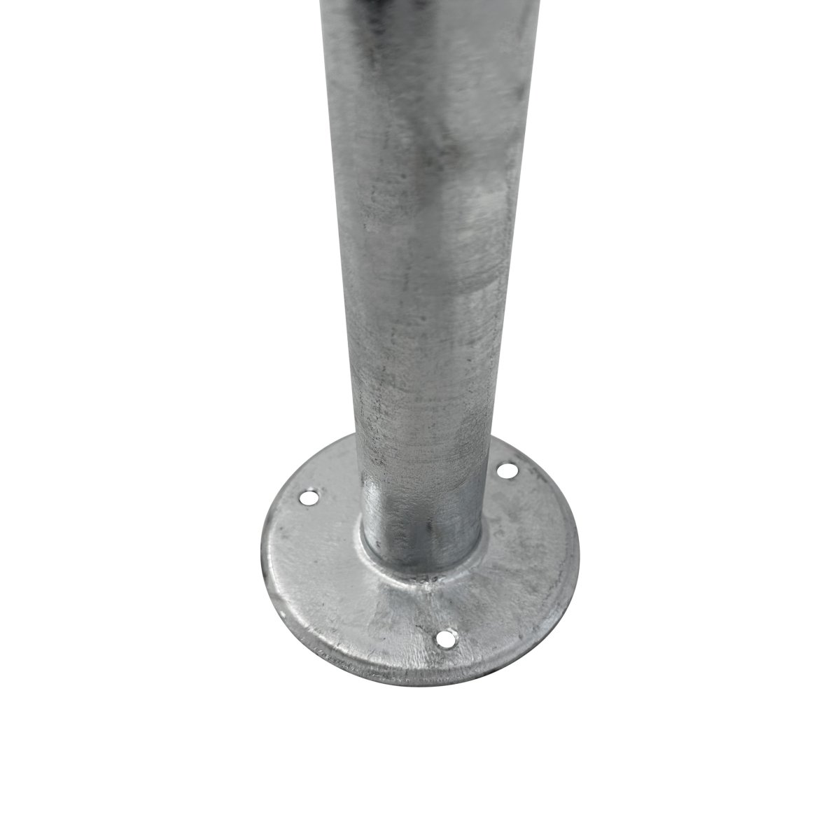 DL25 Galvanizado balizas De Dyberg Larsen - La superficie galvanizada lo hace especialmente robusto y resistente a la intemperie y al viento, lo que hace que el DL25 sea ideal para brindar seguridad y comodidad en aceras o en el jardín.