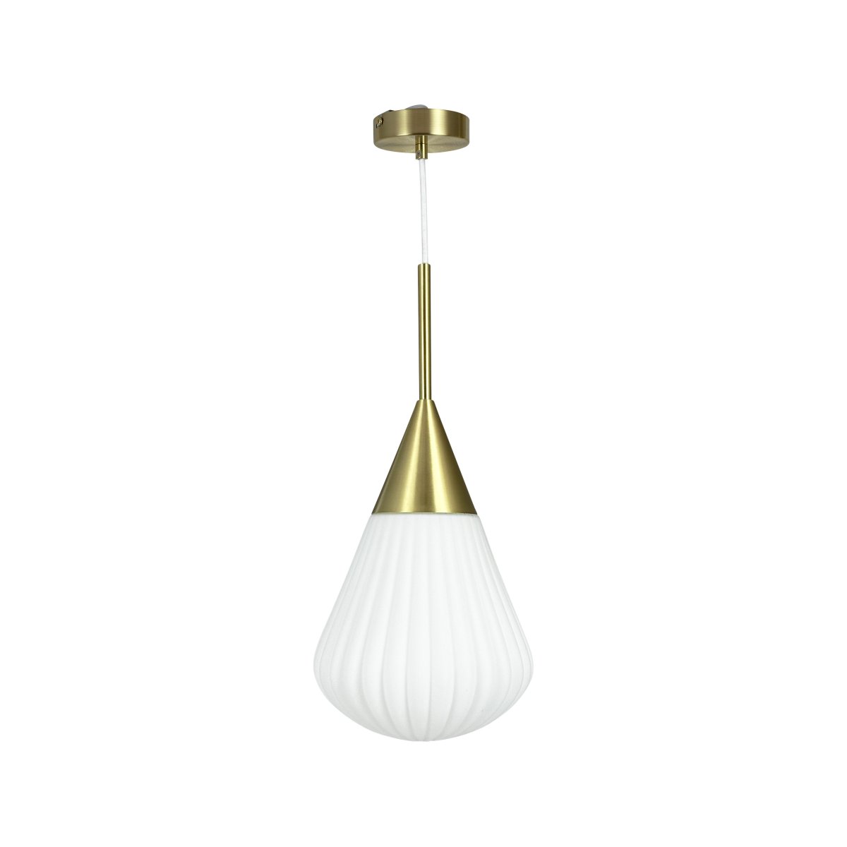 Ballon Ø20 Blanco Lámpas de techo De Dyberg Larsen - Med sin moderna form och stilrena material &auml;r Ballon Pendant det perfekta valet f&ouml;r den som vill f&ouml;rena ljus och elegans &ndash; en funktionell och tidl&ouml;s designklassiker.