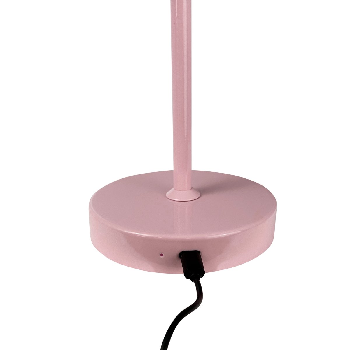 Stockholm 30cm Rosa portátil De Dyberg Larsen - El pr&aacute;ctico indicador de bater&iacute;a muestra claramente cuando es el momento de cargar y, cuando est&aacute; completamente cargada, la luz brilla hasta 6 horas con una carga de bater&iacute;a.