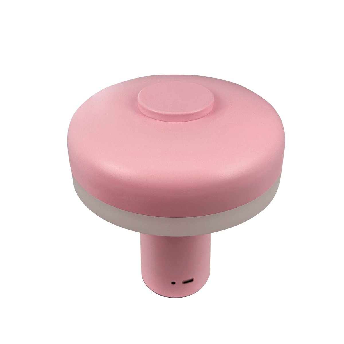 Porter 16cm Rosa portátil De Dyberg Larsen - La lámpara de mesa LED recargable Porter es una lámpara moderna y funcional con un diseño único en el que la luz nace desde el borde, proporcionando una luz agradable y uniforme.