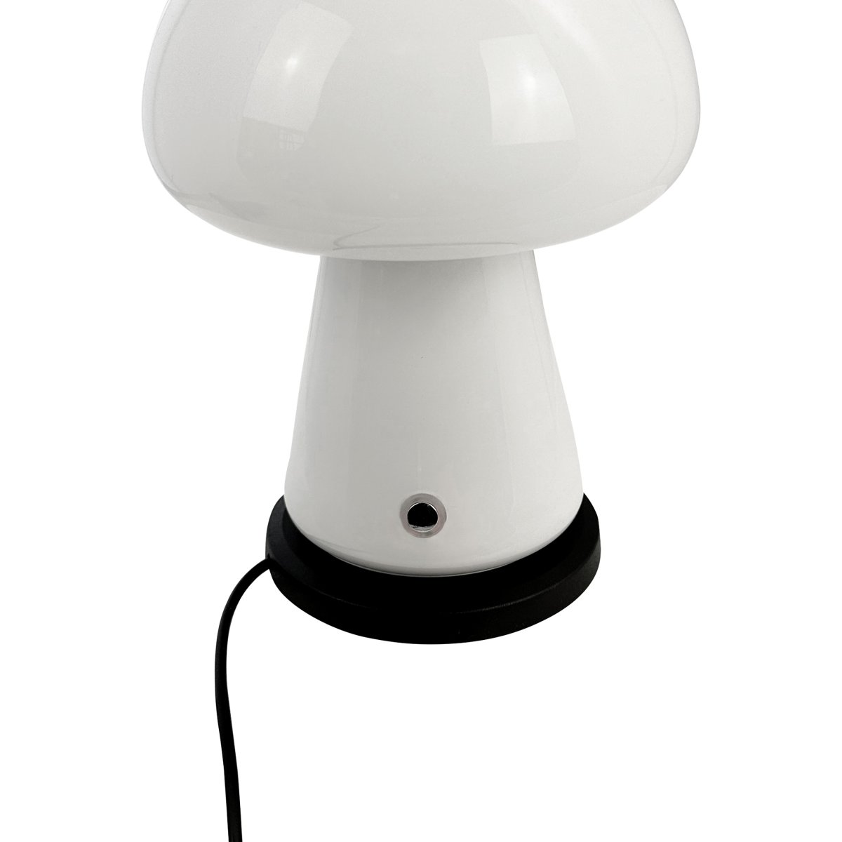 Morkel 20cm Blanco portátil De Dyberg Larsen - Gracias a su tamaño compacto y diseño inalámbrico, se puede colocar fácilmente en cualquier lugar, lo que lo hace ideal para la sala de estar, el dormitorio o la oficina.