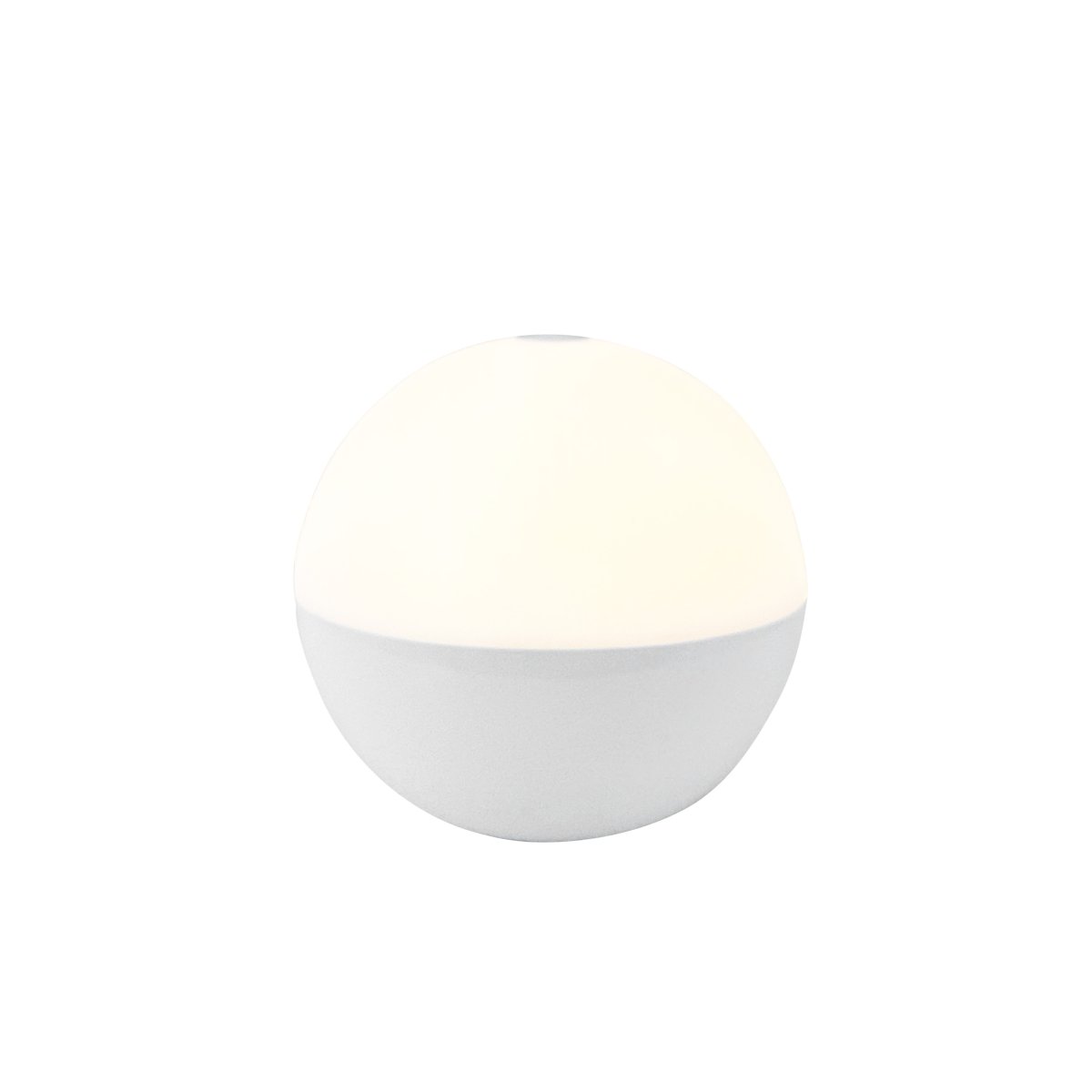 Alba 10cm Pack De 2 Blanco portátil De Dyberg Larsen - Las l&aacute;mparas incorporan LED integrados con tres niveles de brillo, f&aacute;cilmente ajustables mediante un sensor t&aacute;ctil en la parte superior de las pantallas o con el mando a distancia incluido.