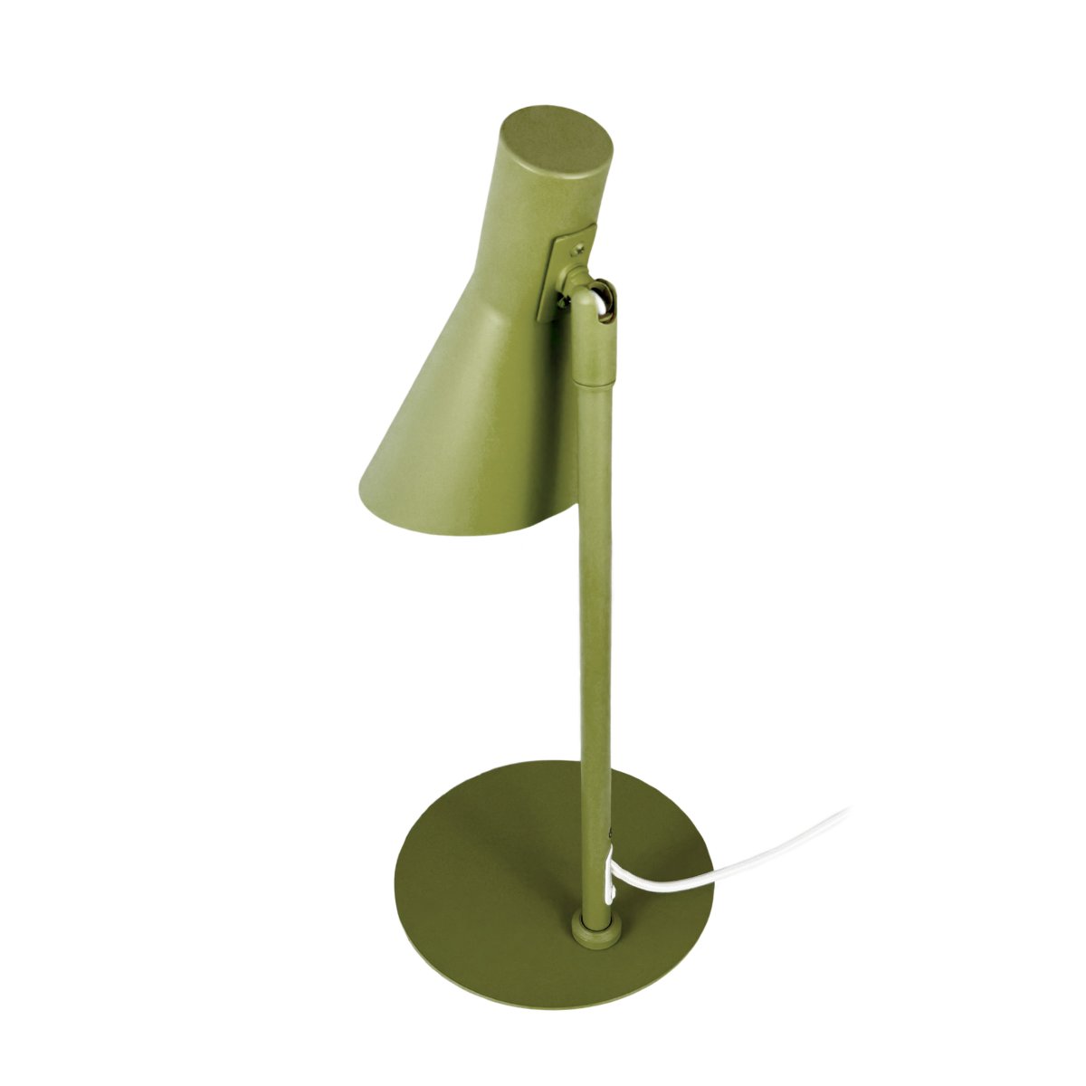 DL12 Mini 40cm Verde lámpara de escritorio De Dyberg Larsen - Con sus l&iacute;neas gr&aacute;ficas distintivas y su silueta elegante, es perfecta para un escritorio en la oficina o como l&aacute;mpara de lectura en el sal&oacute;n o el dormitorio.