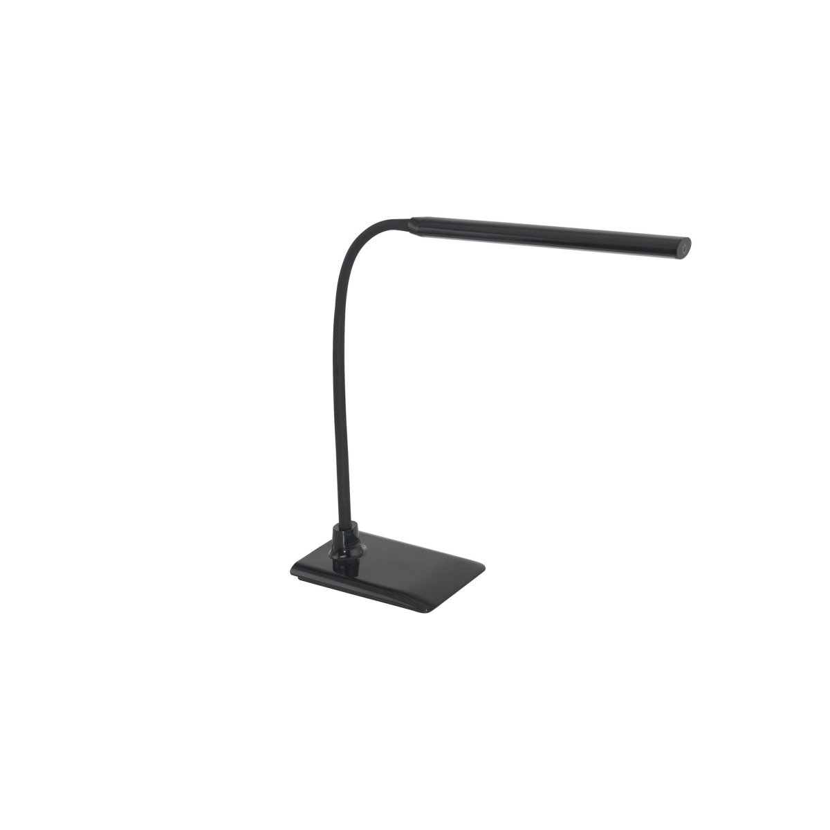 Laroa 48cm Negro lámpara de escritorio De Eglo - Fabricada en pl&aacute;stico, cuenta con un regulador de intensidad de 4 niveles en el cabezal, que permite ajustar el brillo de forma continua.