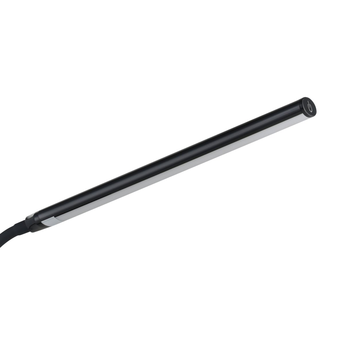 Laroa 48cm Negro lámpara de escritorio De Eglo - Fabricada en pl&aacute;stico, cuenta con un regulador de intensidad de 4 niveles en el cabezal, que permite ajustar el brillo de forma continua.