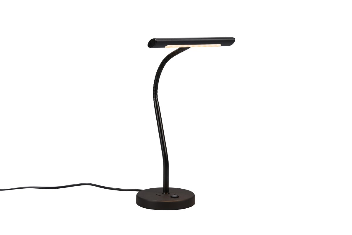 Curtis 42cm Negro lámpara de escritorio De Trio Lighting - 
