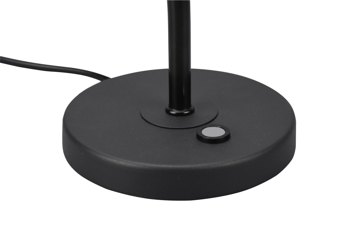 Curtis 42cm Negro lámpara de escritorio De Trio Lighting - 