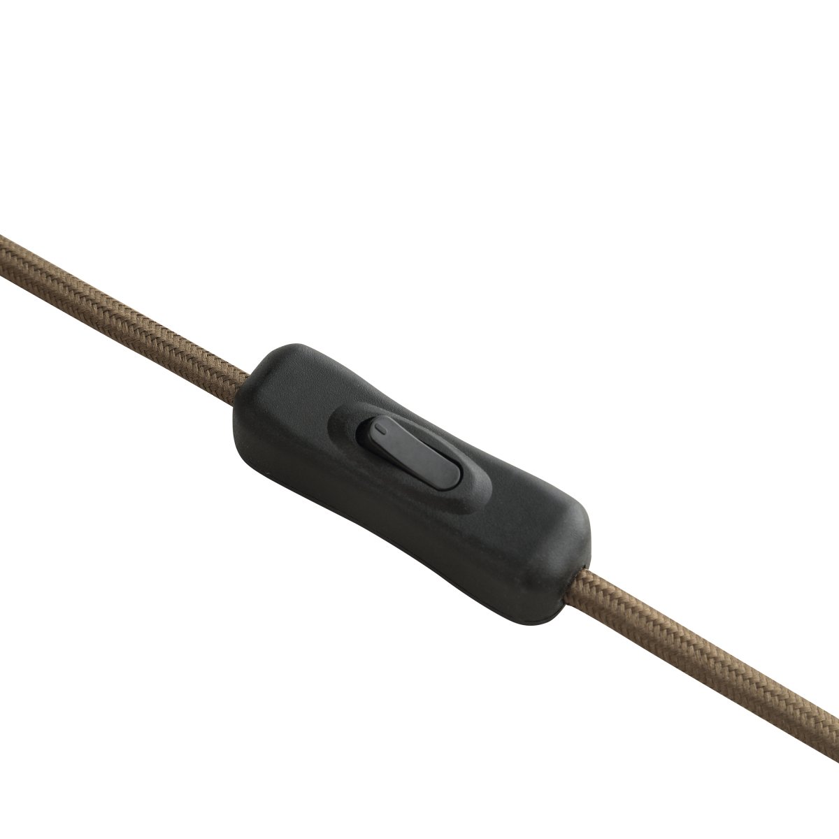 Lakewood 46cm Marrón lámpara de escritorio De Brilliant - Su diseño estilizado y su base redonda y estable la hacen ideal para un escritorio, pero también funciona perfectamente como lámpara de lectura en una mesita auxiliar.