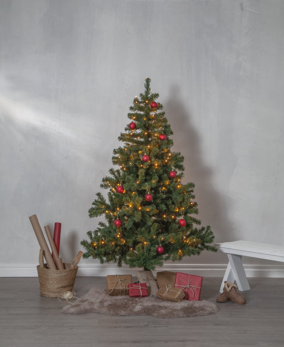 Quebec 180cm Verde De Star Trading - &Aacute;rbol de Navidad verde de 180 cm de altura para uso interior y exterior.