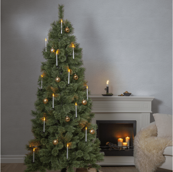 Cembrini 210cm Verde De Star Trading - El Cembrini es un &aacute;rbol artificial con agujas redondas y puntas cepilladas, lo que le da un aspecto suave.