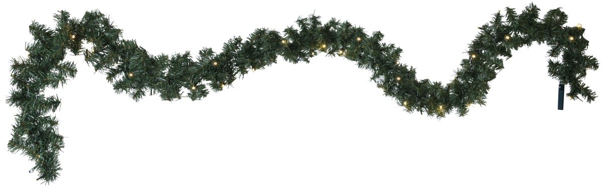 Canadian 250cm Verde De Star Trading - Guirnalda con 30 luces LED a pilas.