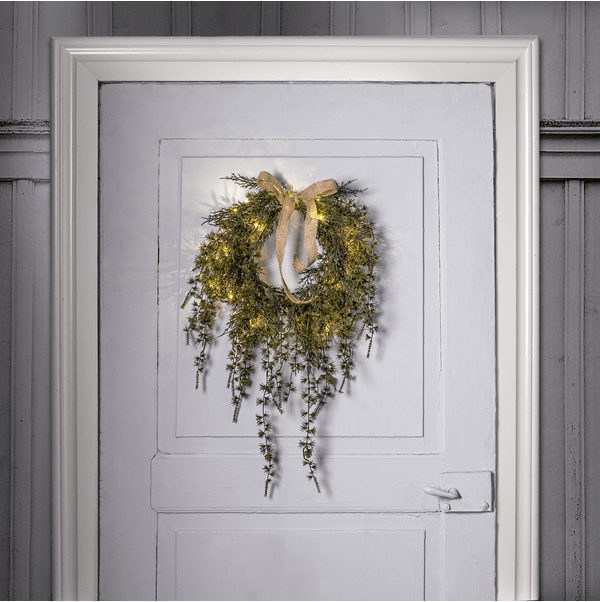 Barr Ø35 Verde De Star Trading - El bucle de guirnalda funciona con 3 pilas AA y tambi&eacute;n tiene una funci&oacute;n de temporizador (6 h encendido, 18 h apagado, repetici&oacute;n) y cuando se enciende el interruptor, la guirnalda se ilumina en modo temporizador durante aprox.