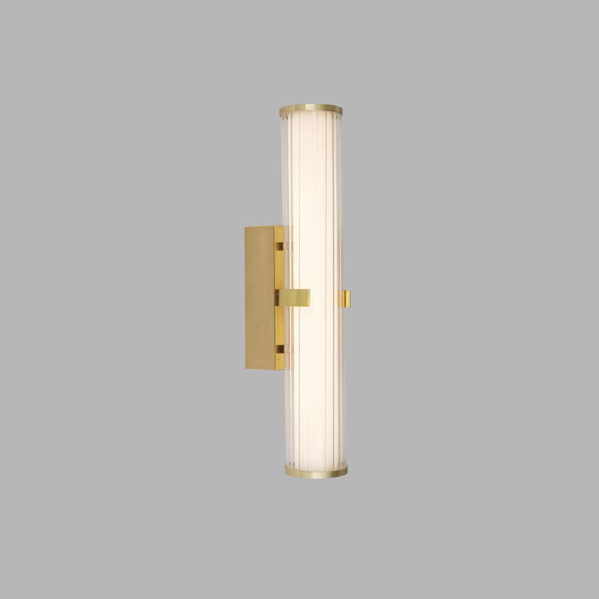 Clamp 43cm Oro lámpara de baño De Searchlight - Esta lámpara combina funcionalidad y diseño y es ideal para crear un ambiente relajante y elegante.
