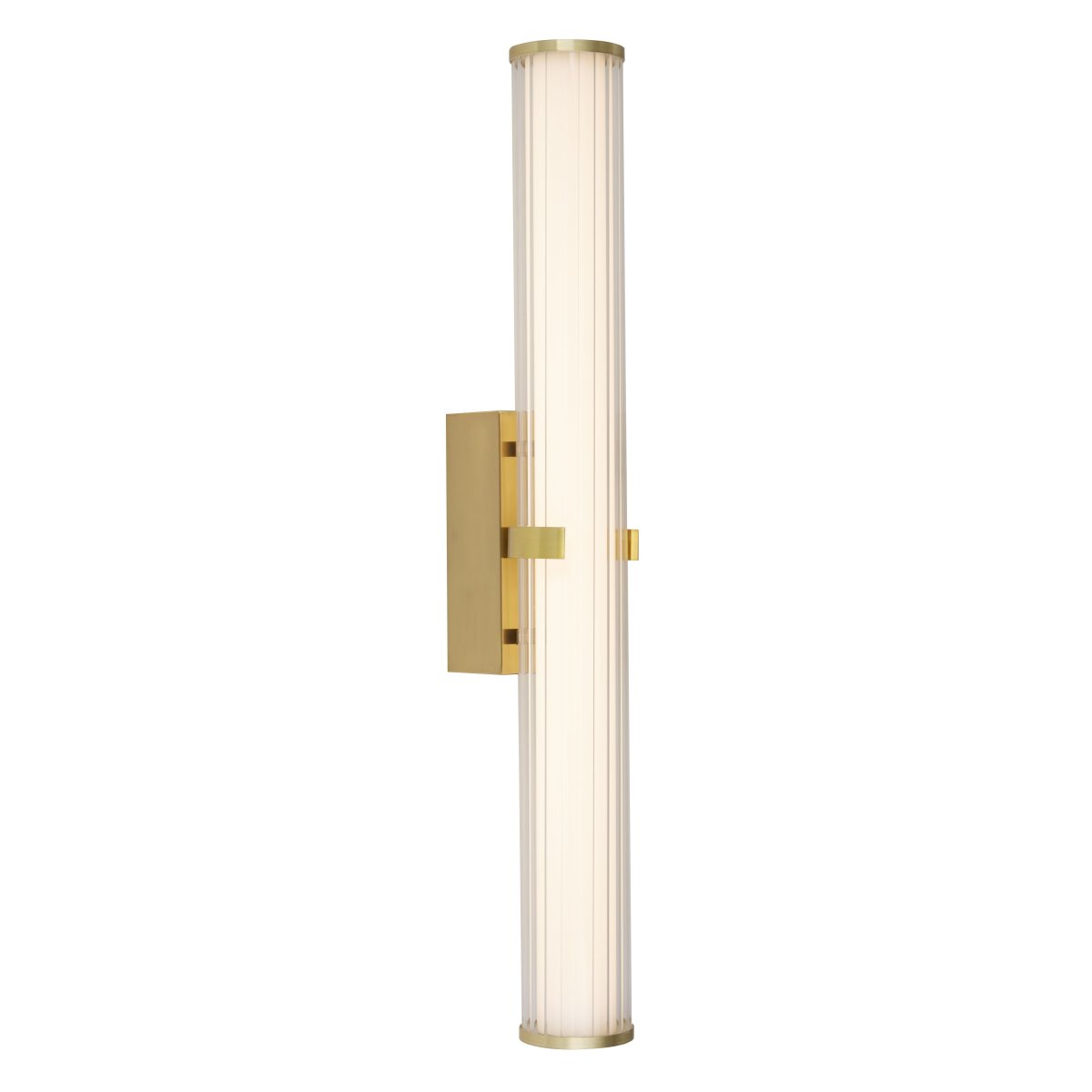 Clamp 63cm Oro lámpara de baño De Searchlight - Esta lámpara combina funcionalidad y diseño y es ideal para crear un ambiente relajante y elegante.