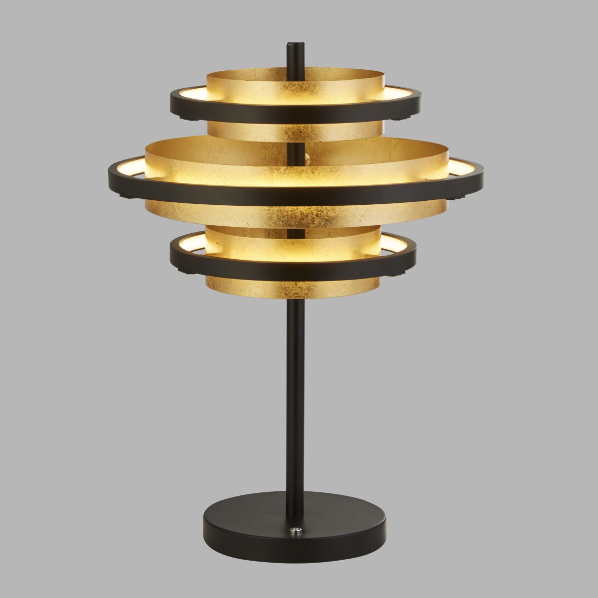 Hive 44cm Negro mate lámpara de mesa De Searchlight - Esta l&aacute;mpara es perfecta como elemento decorativo en el sal&oacute;n, el dormitorio o la oficina y se convertir&aacute; en una obra de arte llamativa y funcional en su interior.