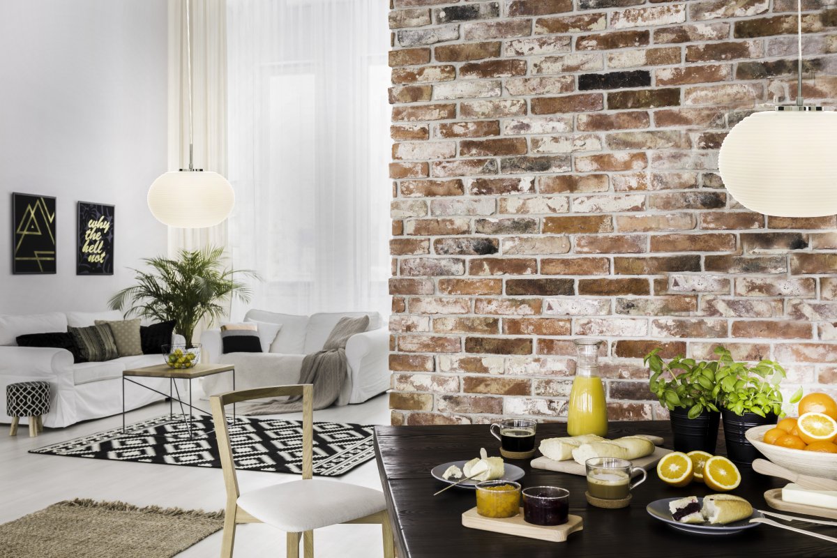 Sefyr Ø32 Blanco Lámpas de techo De Aneta Lighting - Suspensión de gancho con bloque de terminales, enchufe de lámpara fácil de instalar.