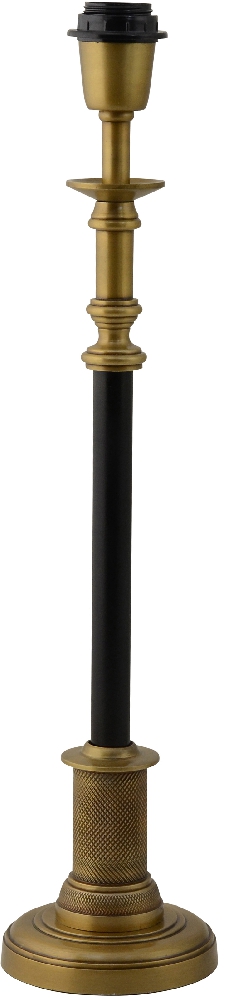 Cathrine 56cm Mässing/svart base de lámpara De Hallbergs - Matcha Cathrine med en lampsk&auml;rm efter egen smak och skapa en personlig bordslampa f&ouml;r exempelvis sidobord, byr&aring; eller f&ouml;nster.