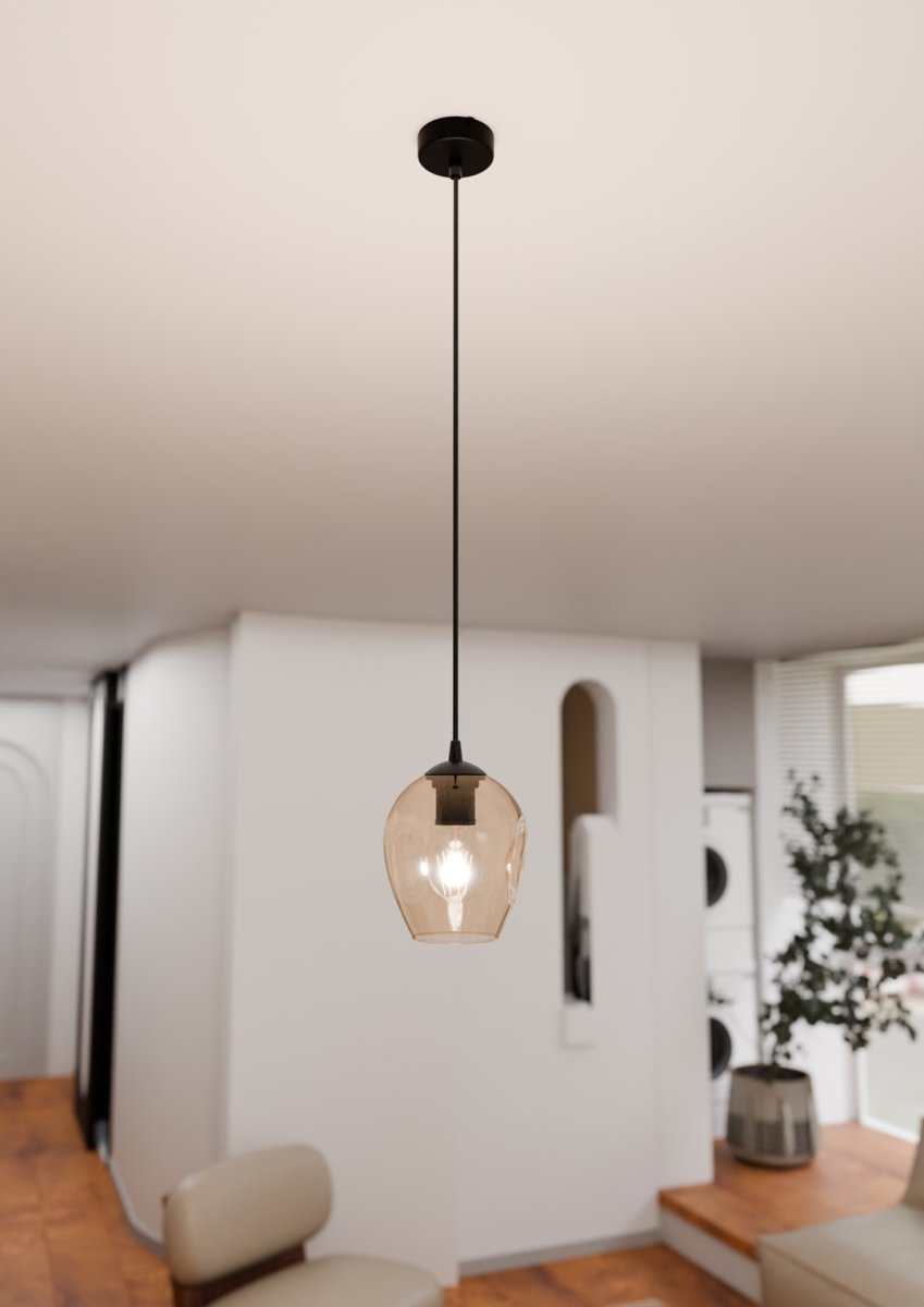 Istar Ø14 Ámbar Lámpas de techo De Emibig Lighting - Istar es una colección de lámparas de techo versátiles y atemporales.
