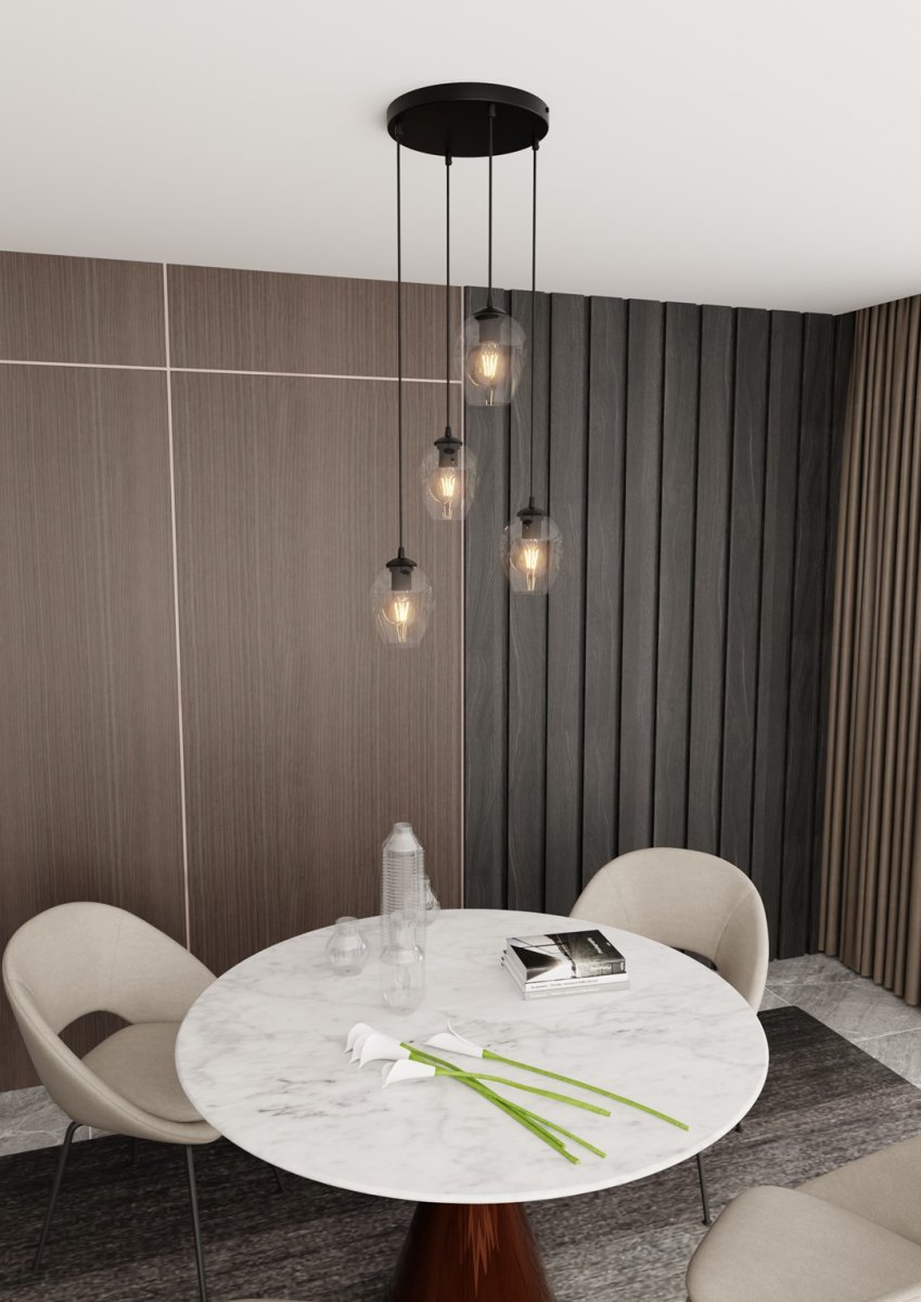 Istar Premium Ø40 Transparente Lámpas de techo De Emibig Lighting - Istar es una colecci&oacute;n de l&aacute;mparas de techo vers&aacute;tiles y atemporales.
