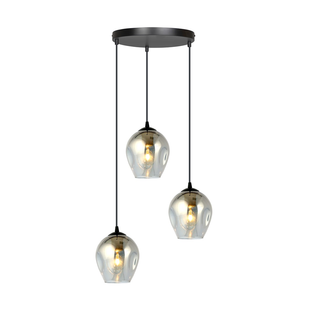 Istar Premium Ø40 Color humo Lámpas de techo De Emibig Lighting - Istar es una colección de lámparas de techo versátiles y atemporales.