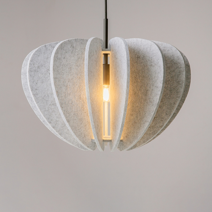Cambio Ø48 Gris claro Lámpas de techo De Maytoni - La serie est&aacute; disponible en varios colores y formas y, gracias al cable de 3 metros de largo, tambi&eacute;n se puede colgar en habitaciones altas: perfecto para instalaciones de iluminaci&oacute;n creativas que reflejen el estado de &aacute;nimo de la habitaci&oacute;n.