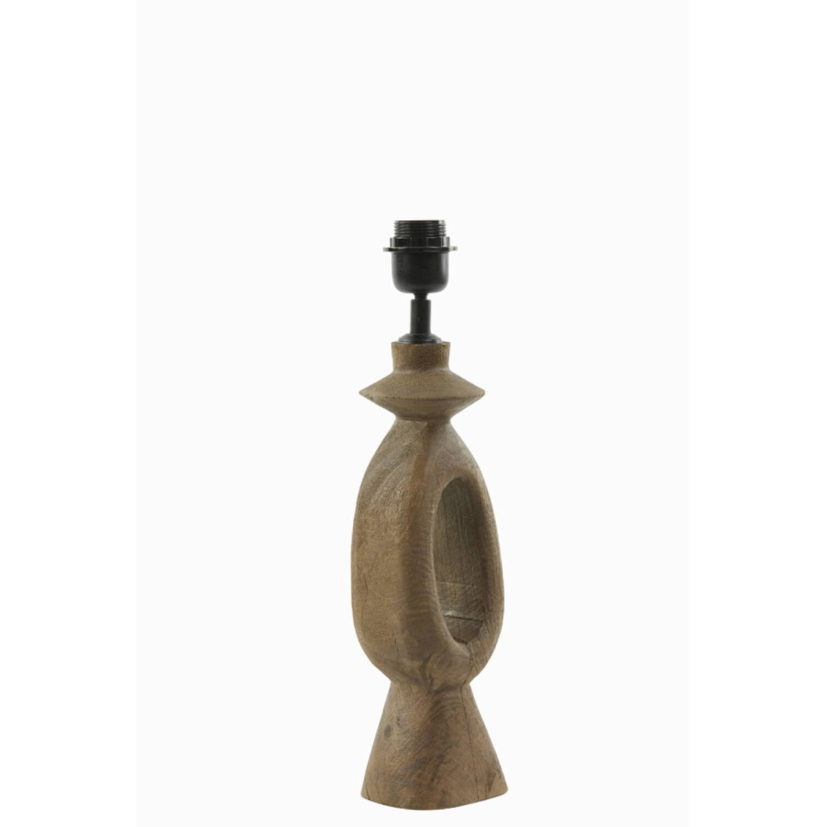 Django 45cm Madera base de lámpara De Light & Living - 