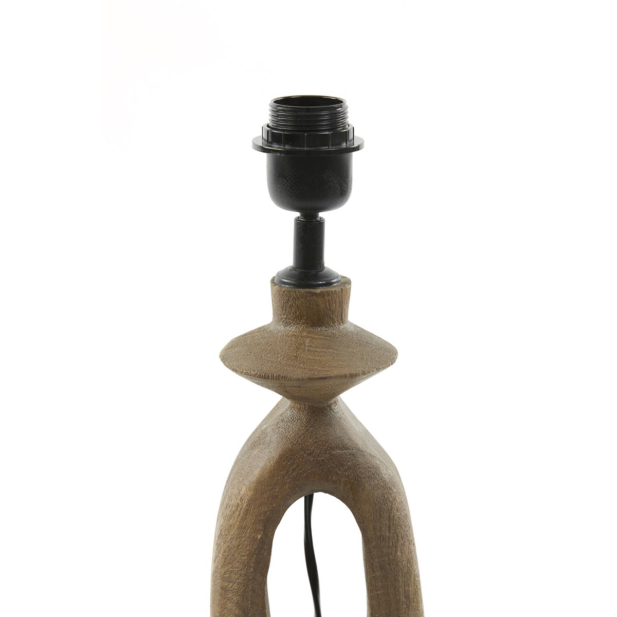 Django 45cm Madera base de lámpara De Light & Living - 