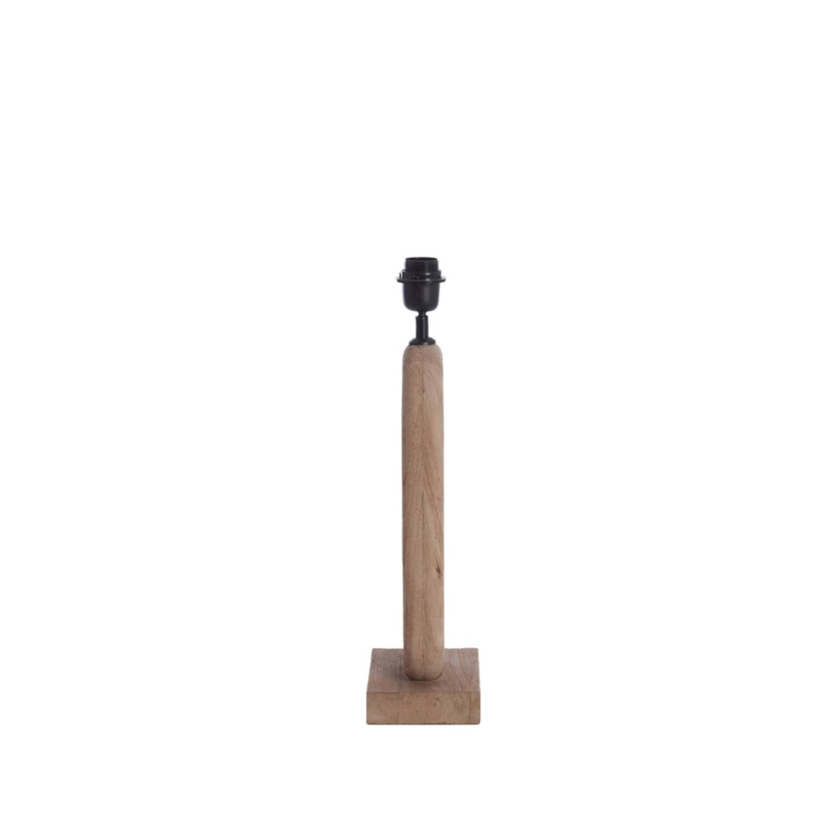 Paceco 44cm Madera base de lámpara De Light & Living - 
