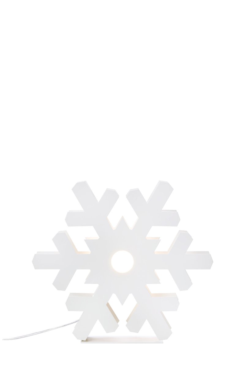 Origo Ø37 Blanco De Markslöjd - La estrella de copo de nieve Origo, con forma de estrella y elaborada en metal blanco, impresiona por su dise&ntilde;o elegante y moderno, creando un ambiente acogedor en tu hogar.