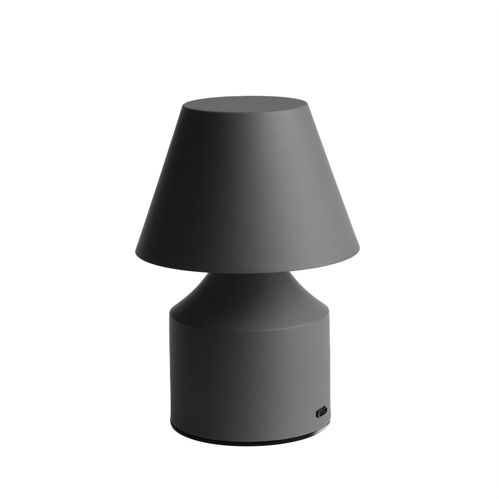 No cable 16cm Grafito portátil De Unison - La luz tiene un interruptor de encendido con funci&oacute;n de atenuaci&oacute;n y la capacidad de cambiar la temperatura de color de amarillo c&aacute;lido a blanco c&aacute;lido para un f&aacute;cil ajuste del color.