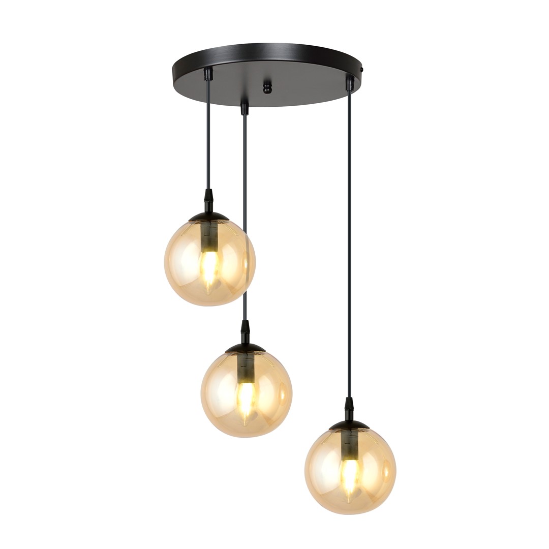 Cosmo Premium Ø40 Ámbar Lámpas de techo De Emibig Lighting - Cosmo es una colección de lámparas de techo versátil y atemporal.