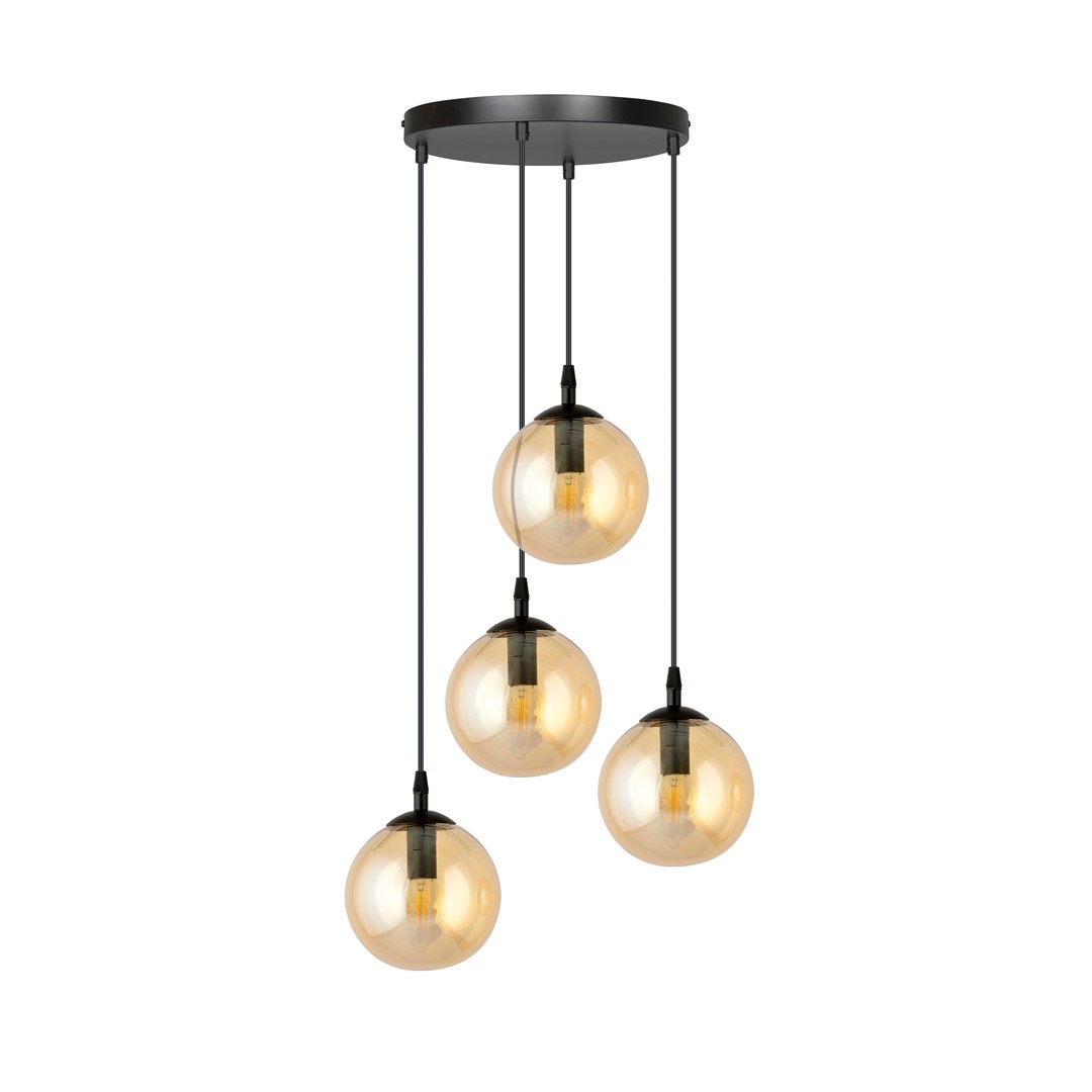 Cosmo Premium Ø40 Ámbar Lámpas de techo De Emibig Lighting - Cosmo es una colecci&oacute;n de l&aacute;mparas de techo vers&aacute;til y atemporal.