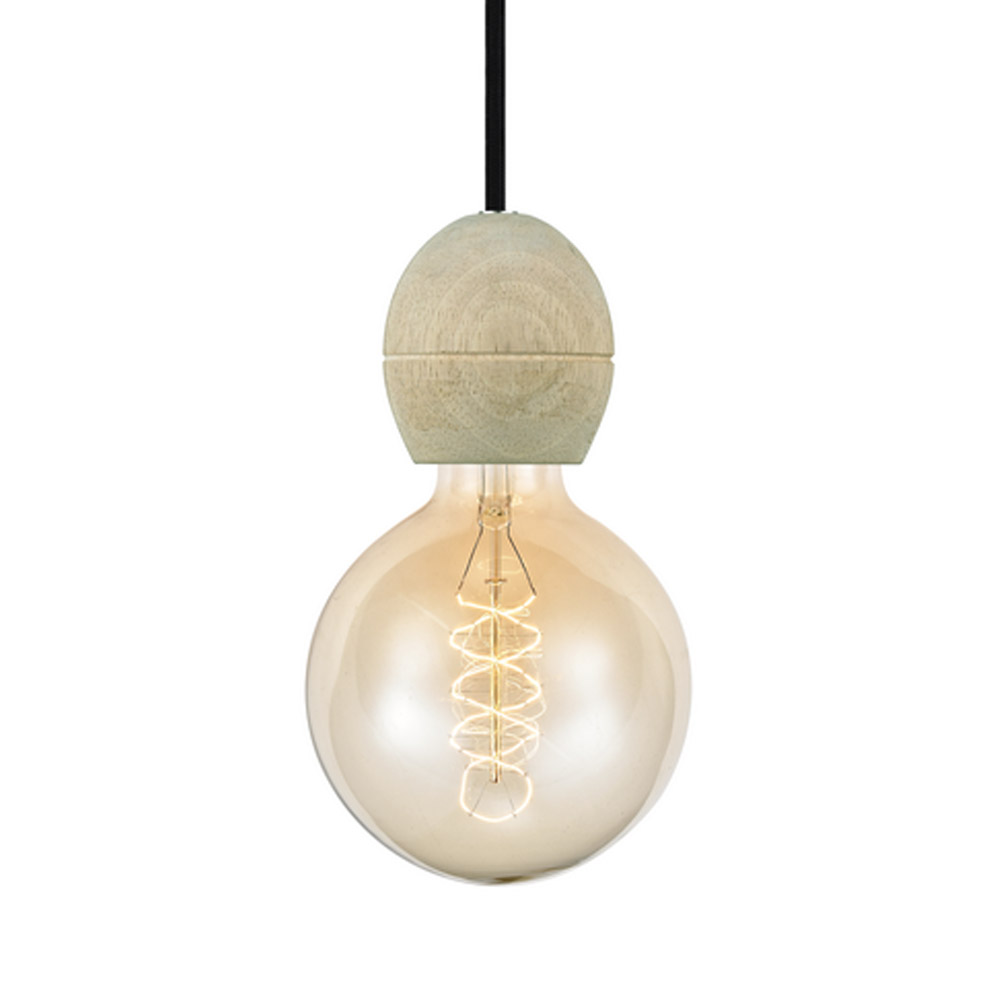 Imagen ampliada de Light Ø8 Madera clara Lámpas de techo De Halo Design - El portalámparas redondeado de madera clara transmite una sensación cálida y orgánica y es perfecto para crear un ambiente acogedor en casa.