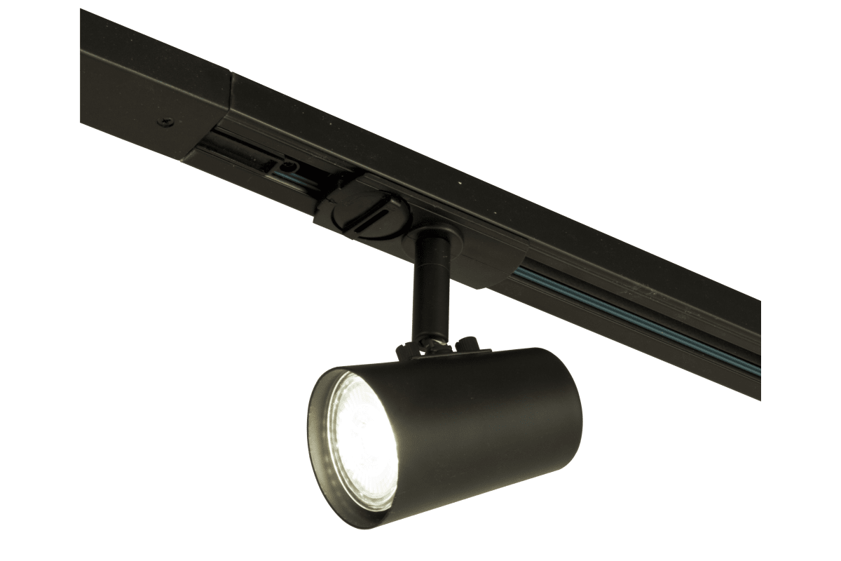 Cone spot Negro De Aneta Lighting - No importa si se trata de un foco cl&aacute;sico con casquillo GU10 para cualquier fuente de luz o de focos con fuentes de luz LED regulables integradas.