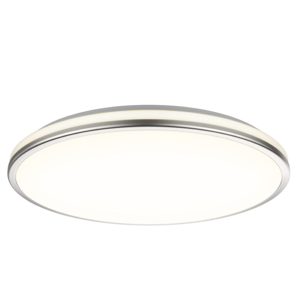 Fancy Ø33 Plata plafón De Halo Design - También tiene un regulador de intensidad de 3 pasos incorporado que puedes combinar con tu interruptor de pared habitual.
