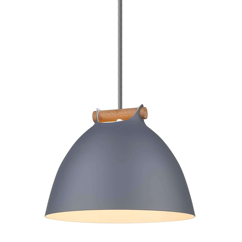 Imagen ampliada de Århus Ø24 Gris Lámpas de techo De Halo Design - La l&aacute;mpara de techo &Aring;rhus combina el minimalismo escandinavo con un dise&ntilde;o moderno, creando una fuente de luz que impresiona en cualquier habitaci&oacute;n.