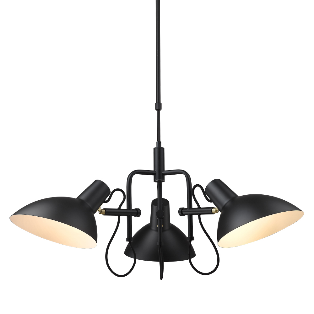 Metropole Ø73 Negro Lámpas de techo De Halo Design - Col&oacute;calo encima de la mesa del comedor o en la sala de estar.