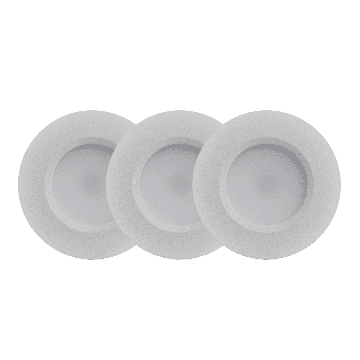 QB-307 Downlight 2700K Pack De 3 Blanco De Designlight - Incluye un cable de 2 metros desde el enchufe hasta el controlador y un cable de casi 2 metros desde la caja de conexiones hasta cada luz.