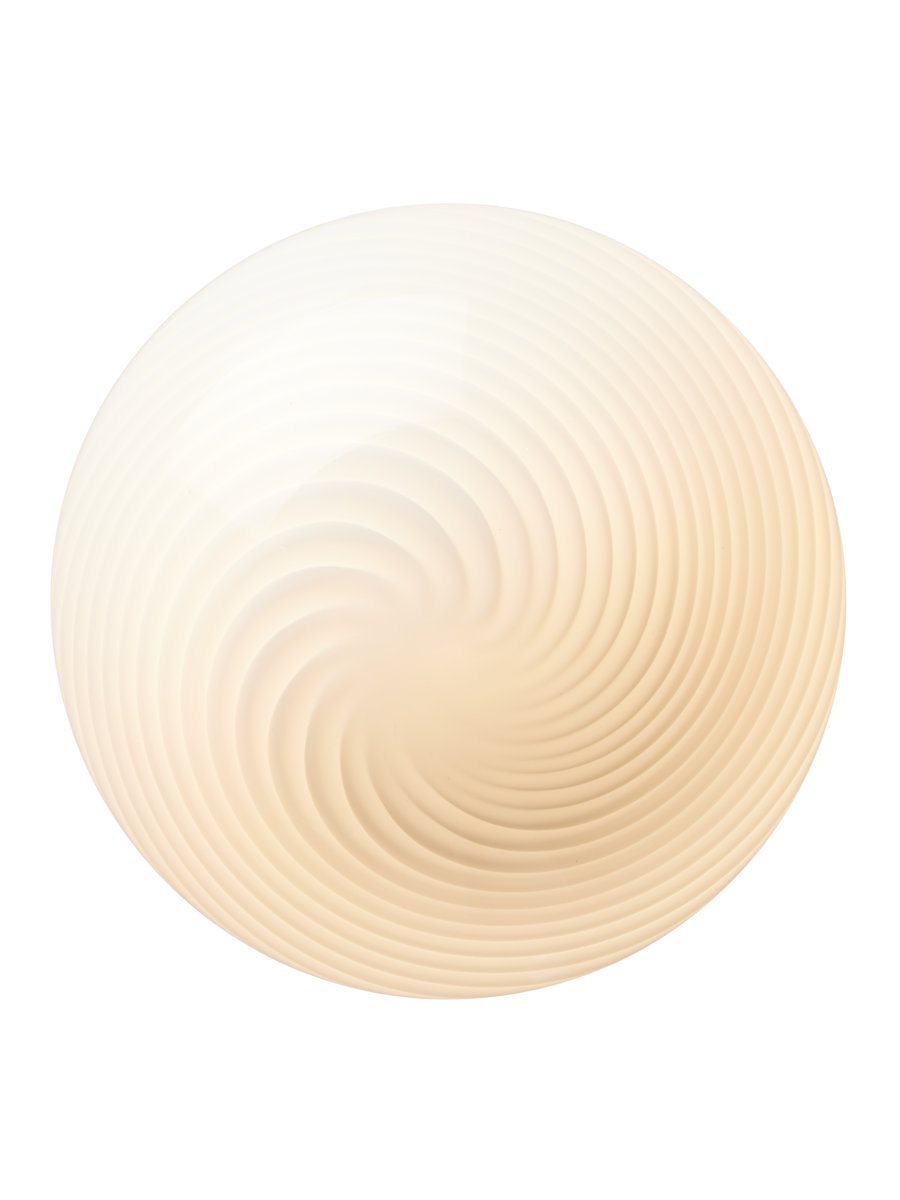 Mini Mush 17cm Blanco lámpara de mesa De Halo Design - La exclusiva pantalla en forma de onda proporciona una distribución de luz suave y agradable y es perfecta para crear un ambiente acogedor en cualquier habitación.