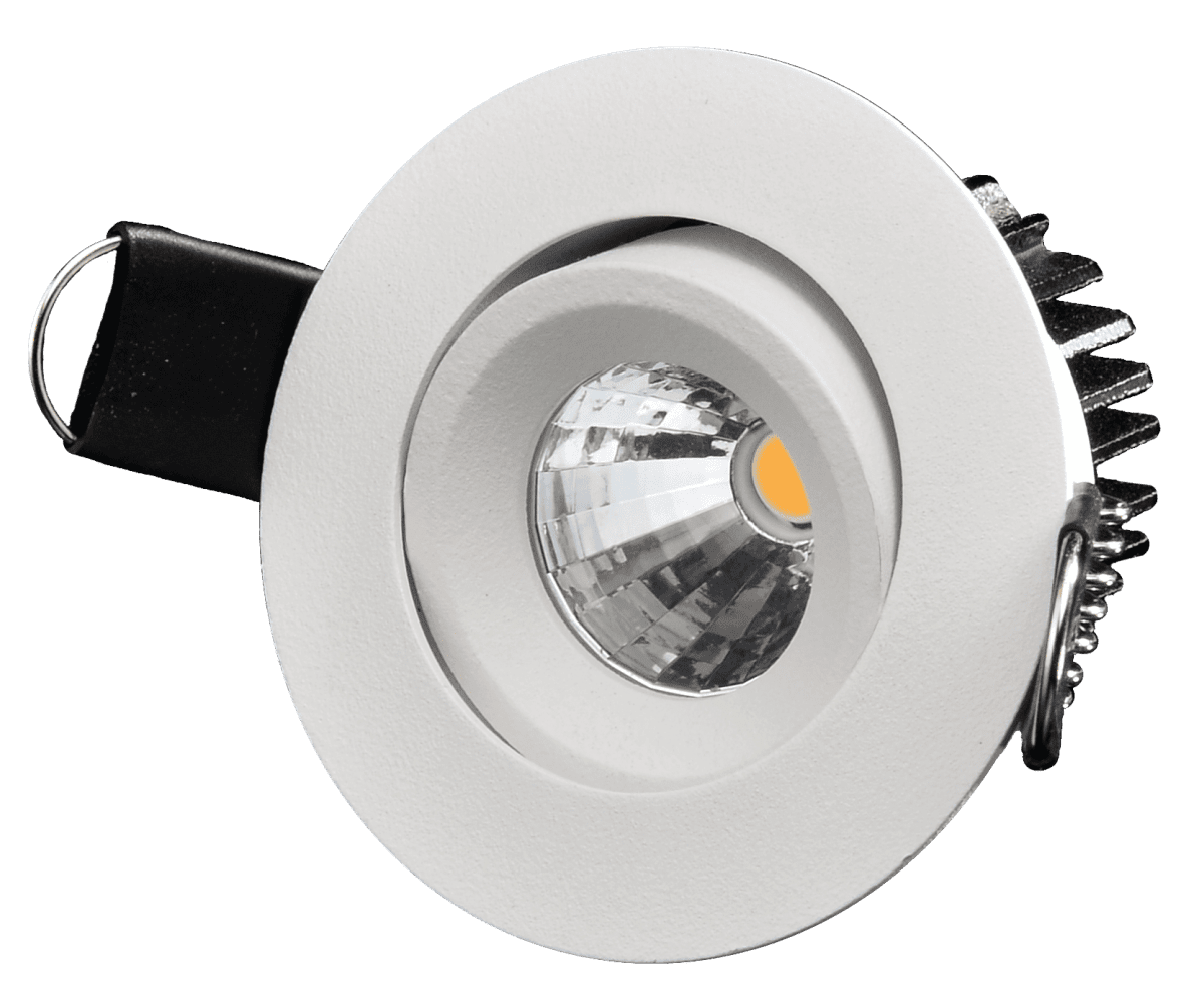 Q-16 Mini Downlight 3000K Blanco De Designlight - Con un flujo luminoso de 310 l&uacute;menes, ofrece diversas posibilidades de aplicaci&oacute;n y puede utilizarse tanto como iluminaci&oacute;n decorativa de acento como parte de la iluminaci&oacute;n general de una habitaci&oacute;n.