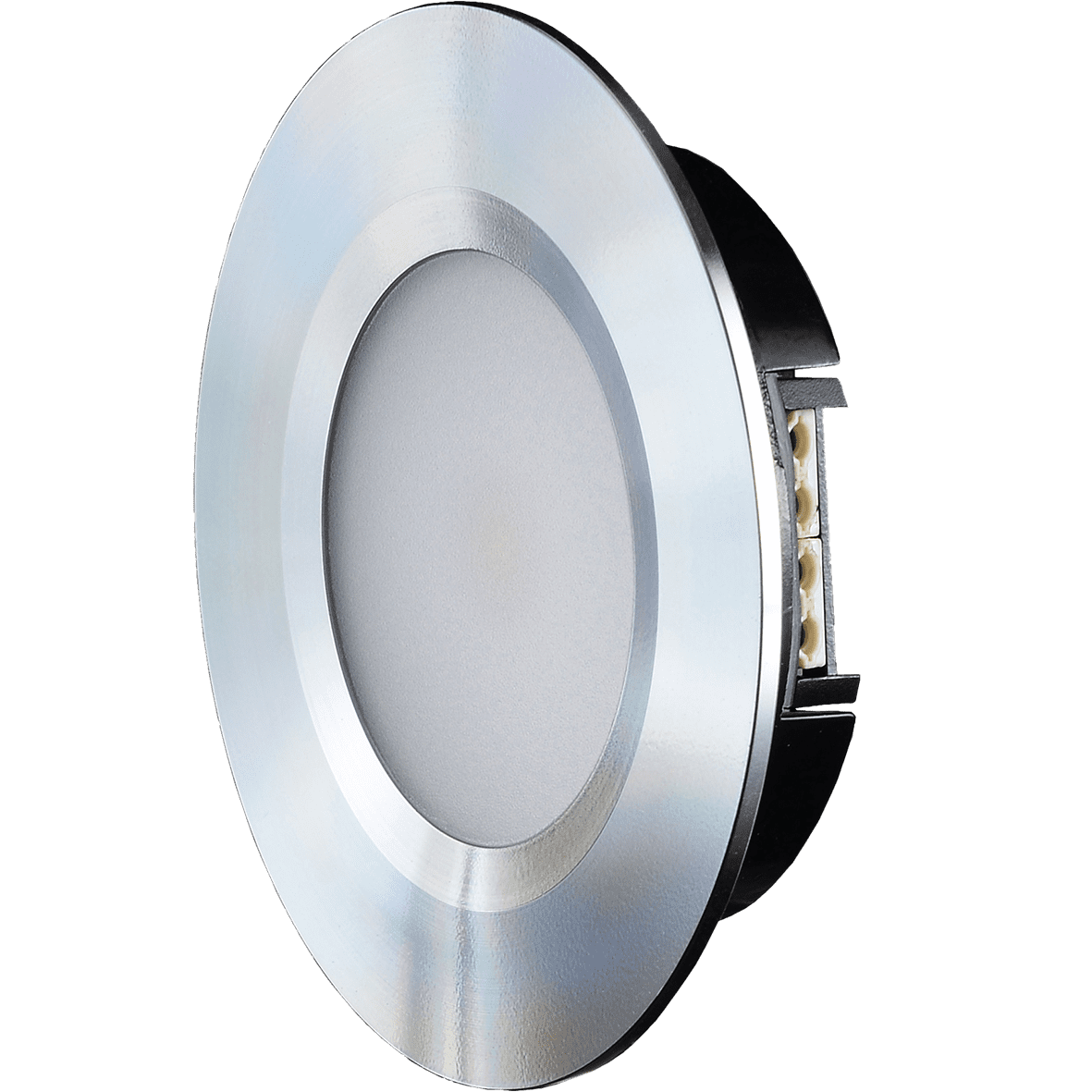 Q-36 Downlight 3000K Aluminio De Designlight - Con un orificio de 55 mm, una profundidad de montaje de 13 mm y un di&aacute;metro de 70 mm, es adecuada para reemplazar la mayor&iacute;a de l&aacute;mparas similares.