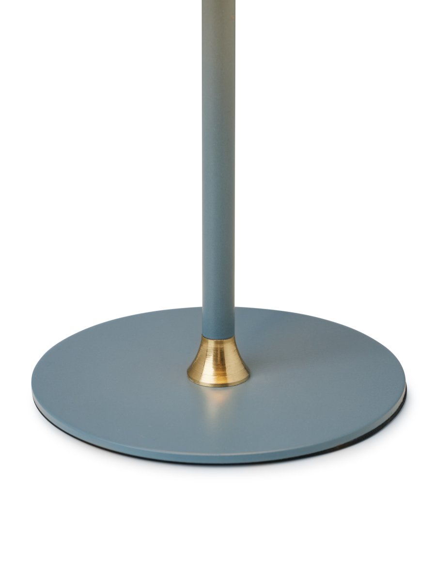 Boogie 25cm Azul lámpara de mesa De Halo Design - Se suministra con cable de 1,5 m, interruptor de encendido y enchufe.