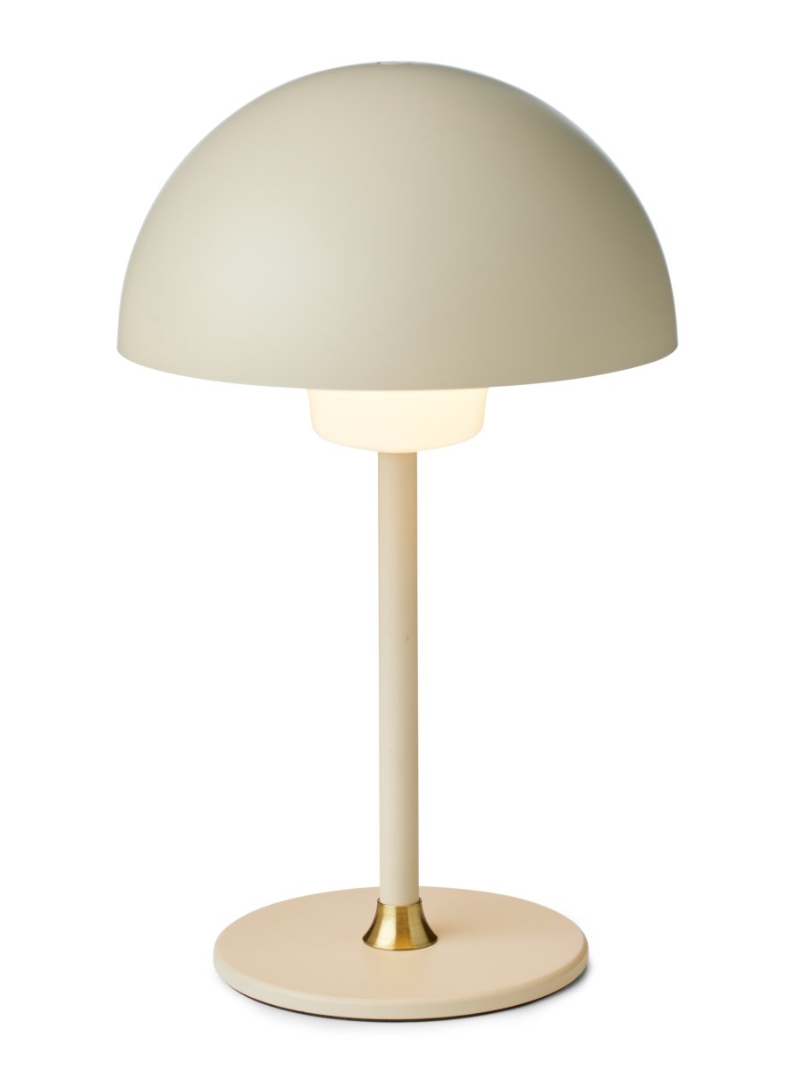 Moon Light 27cm Crema portátil De Halo Design - Gracias al panel t&aacute;ctil integrado en la parte superior, puedes encenderlo y apagarlo f&aacute;cilmente y ajustar el brillo en tres niveles.