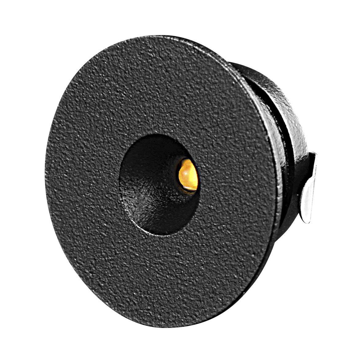 P-132 Mini Downlight 2700K Negro De Designlight - El diodo est&aacute; ligeramente situado en el interior de la luminaria para minimizar el deslumbramiento.